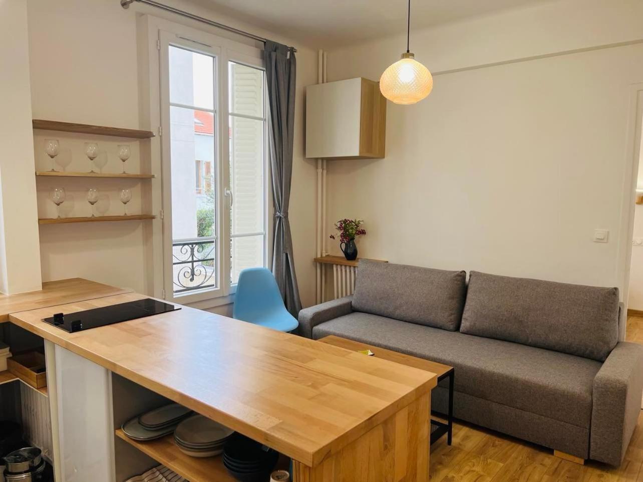 Cachan Bel Apartement 12 Minute Direct A Paris Centre Exterior photo